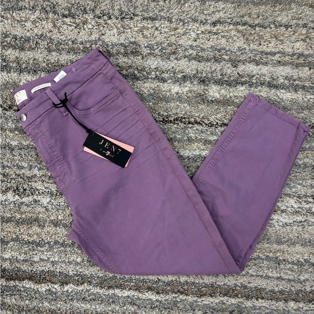 Jen7/ 7 For All Mankind Cropped Skinny Jeans Sz 14 NWT | 7 For All Mankind Jean- - Picture 12 of 14